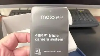 MOTOROLA MOTO E40 Unboxing Video – in Stock at www.welectronics.com