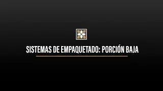 El Saneamiento de Huevos: Sistemas De Empaquetado - Porción Baja
