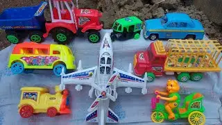 gadi wala cartoon | toy helicopter ka video | tractor train 189 dollar investment jcb