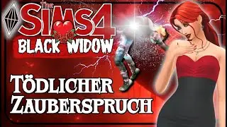 MAGISCHES ABLEBEN 🪄 Zaubersprüche aus dem Jenseits 🌹 Die Sims 4 - Black Widow Challenge ☠️