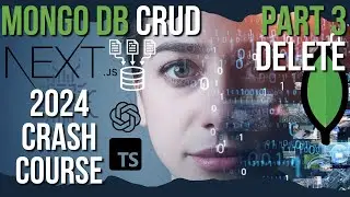 Next.js 14 MongoDB CRUD 2024 (Part 3: DELETE)