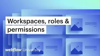 Webflow workspaces, roles & permissions — Simplified work with teams