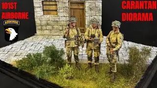 Creating A Stunning 1/16 Scale Normandy Diorama: Carentan With The 101st Airborne Division