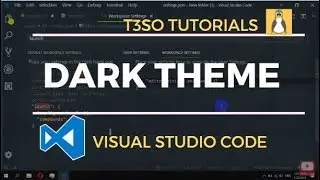 How to edit default dark theme for Visual Studio Code