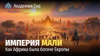 🌙 Лекция для сна 🦒 Империя Мали: как Африка была богаче Европы 🦒