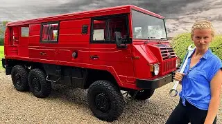 Building The Most Capable Camper In The World! Pinzgauer 6x6 Expedition Camper Build