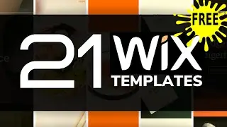 21 STUNNING NEW WIX TEMPLATES