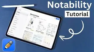 Learn How to Use Notability on iPad 2024 | Complete Tutorial