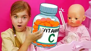 Лечим куклу Беби Бон! 👩‍⚕️💊 Куклы для девочек и игры в доктора