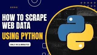 How To Scrape Data From A Webpage In Python | Python Web Scraping Tutorial In Linux #python #linux