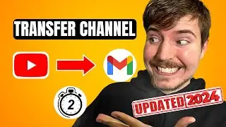 How to Transfer YouTube Channel to Another Google Account 2024 - (Step By Step)