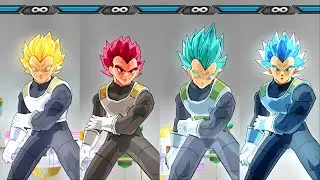 All Vegeta Transformation & Fusion - Dragon ball Z Budokai Tenkaichi 4 Mod