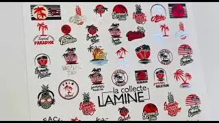 LAMINE la collecte, слайдер дизайн для ногтей №291