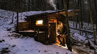ПЕРВЫЕ ДНИ ЗИМЫ В ЗЕМЛЯНКЕ | РЕМОНТИРУЮ И МОДЕРНИЗИРУЮ ПЕЧЬ | СОБИРАЮ ЗИМНИЕ ГРИБЫ