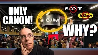 Is CANON the ONLY one supporting professional photographers?  No Sony, no Nikon - WHY?