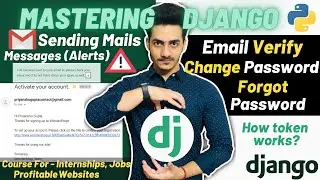 Email Verification | Forgot Password | Change Password | How Verify Token Works? | Messages