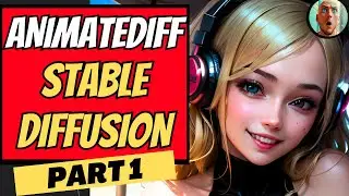 ComfyUI AnimateDiff Part 1 - Tutorial #stablediffusion #comfyui #animatediff