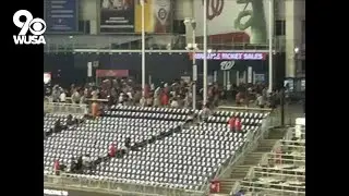 Fans sent scurrying after gunshots fired outside Nationals Park, team reports