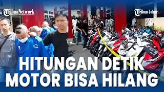 Dalam Hitungan Detik Motor Berhasil Di Gondol Maling