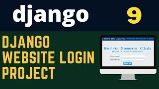 ✔️ Build Login/Logout Form with Django Web Framework [ Python ]