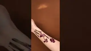 Временные тату 2SKIN «Белозерова» / Процесс нанесения