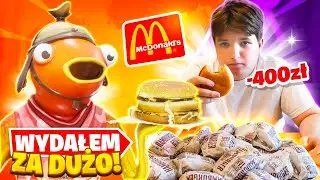 Co Każdego FRAGA KUPUJE jednego BURGERA z MCDONALDA!😋 (Wydałem za dużo...)