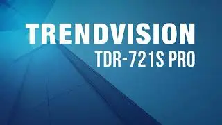 Пример Видео TrendVision TDR-721 S PRO , сумерки, ночь, трасса. Звук с микрофона видеорегистратора.