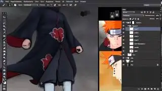 Naruto Shippuuden - Akatsuki (Pain Yahiko) by Artalasky