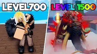 UPEI DO 700 AO 1500 COM A NOVA FRUTA MAMUTE NO BLOX FRUITS - ROBLOX