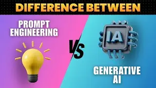 Difference between Generative Ai and Prompt Engineering | Brolly Academy