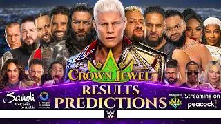 WWE Crown Jewel 2024 - Results Predictions