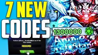 *NEW* ALL WORKING CODES FOR ANIME LAST STAND IN 2024! ROBLOX ANIME LAST STAND CODES