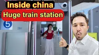 Exploring China's State-of-the-Art Bullet Train Station | China's  bullet train system Pashto Vlogs