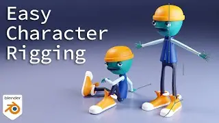 Easy Character Rigging, Simple and Stylized || Blender 2.92
