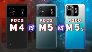 Poco M4 vs Poco M5 vs Poco M5s