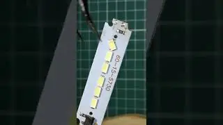 led bulb repair using solder iron #shorts