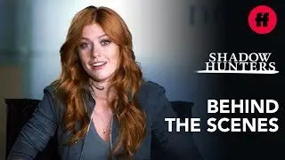 Clace Go Ice Skating | Shadowhunters Behind the Scenes: Season 3, Episode 14 | Freeform