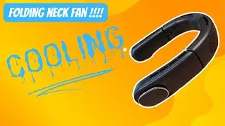 Aimdty ChillGo Folding Cooling Neck Fan from Amazon !!!