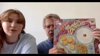 Martin Kelner and daughter Ruth: you're never alone with a National Lampoon album
