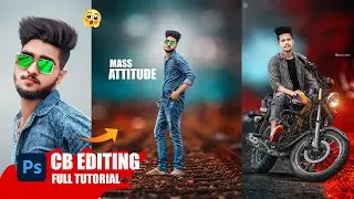 CB Photo Editing in Photoshop | CB Photo Editing | cb editing background create | full tutorial