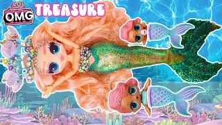 LOL OMG Mermaid Makeover DIY TREASURE Big Sister OMG Fashion Doll