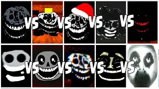 Original RUSH vs ALL 10 Fanmade Roblox Doors Versions Comparison!!!