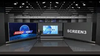 Virtual Studio Set | After effects templates free