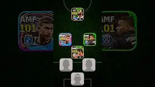 Best squad | 4-1-2-3 formation | eFootball 24 mobile | #efootball #pes #viral #shorts