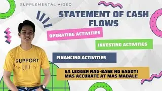 Supplemental Video: Statement of Cash Flows Preparation (Ledger ng Cash ang Reference)