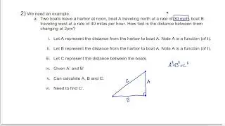 4.1: Related Rates - Intro (example 1)