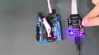 Loading Arduino Boot Loader with USBTiny.mov