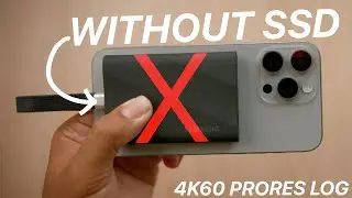 Shoot Professional 4K60 LOG Video on Your iPhone - No External Drive Needed!