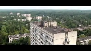 Drone in Pripyat (Chernobyl)  Postcards from Pripyat