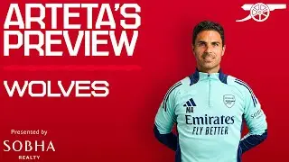 PRESS CONFERENCE | Arteta previews Wolves | Team news, transfers, Timber & more | Premier League